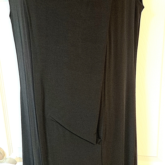 DKNY Black Sleeveless Stretchy Dress - Picture 4 of 7